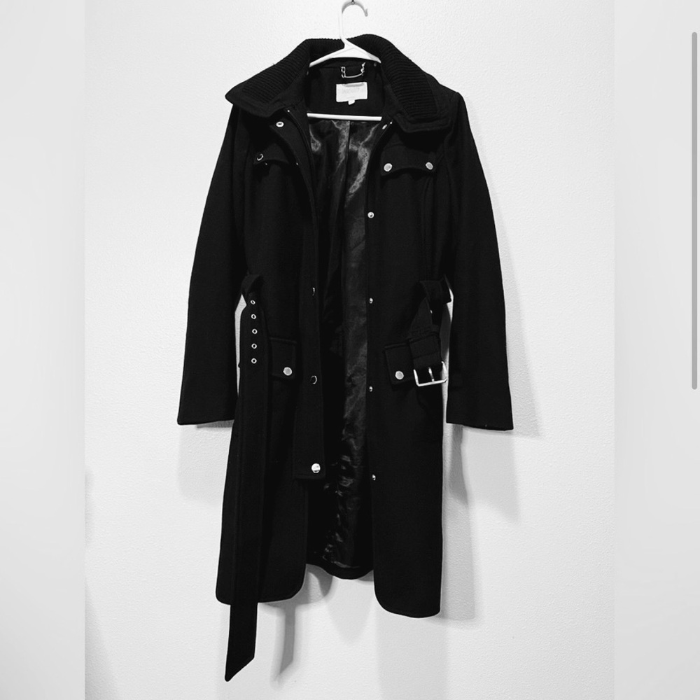 Laundry long wool peacoat coat size 6. By Shelli Segal. Used Good Condit…